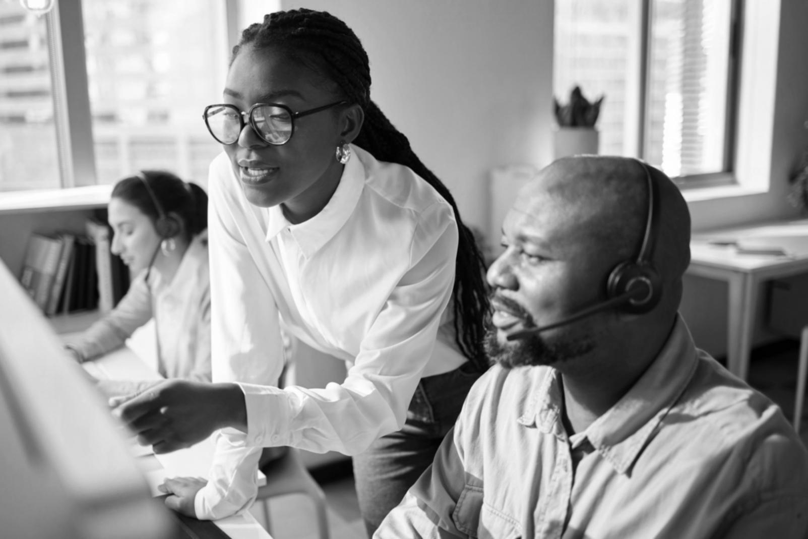 Teilnehmer während der praktischen Übung zur Lebensplanung